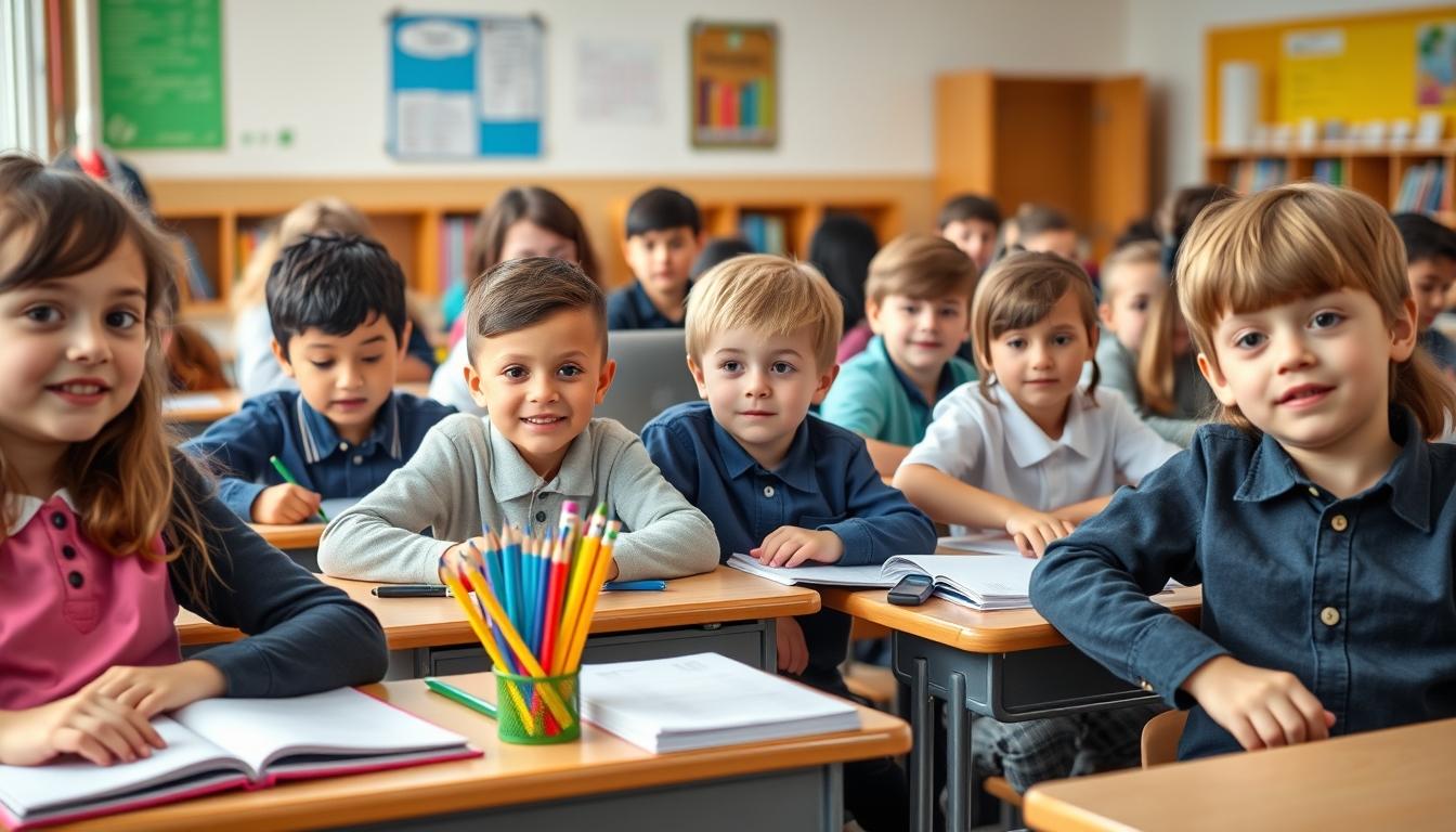 Modern university campus for students